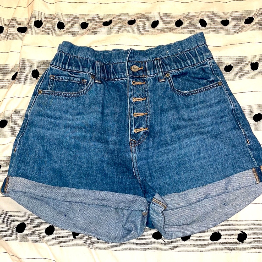High waisted shorts